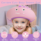 Soft Adjustable Shower Protection Bath Cap for Kids (Multicolor)