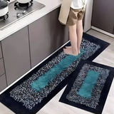 Kitchen Runner Floor Mat & Runner Super Absorbent Anti Skid Mats for Bathroom/Bedroom/Kitchen