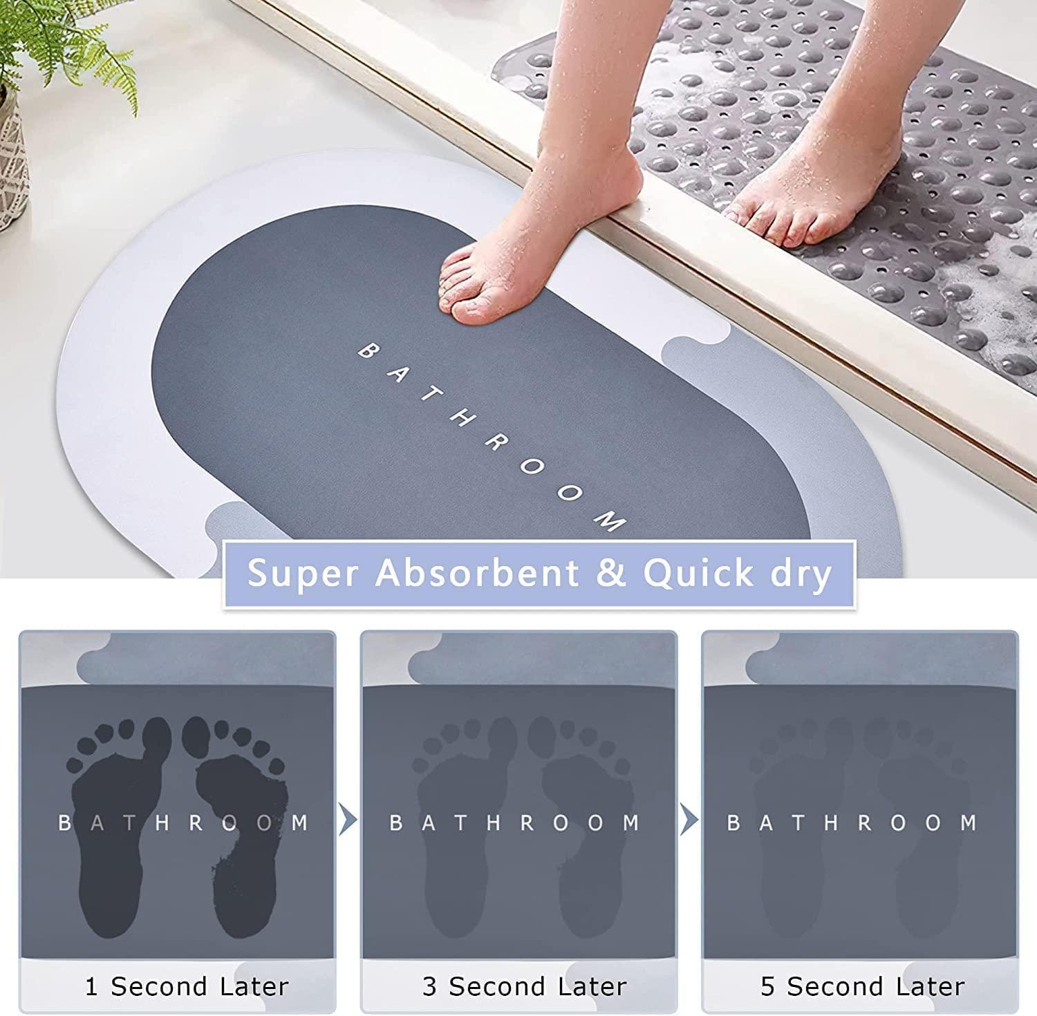 Super Absorbent Bathroom Floor Mat