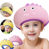 Soft Adjustable Shower Protection Bath Cap for Kids (Multicolor)