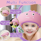 Soft Adjustable Shower Protection Bath Cap for Kids (Multicolor)