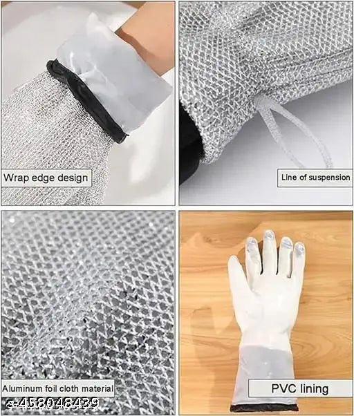 Wire Dishwashing Gloves