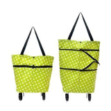 Folding Shopping Bag with Wheels
