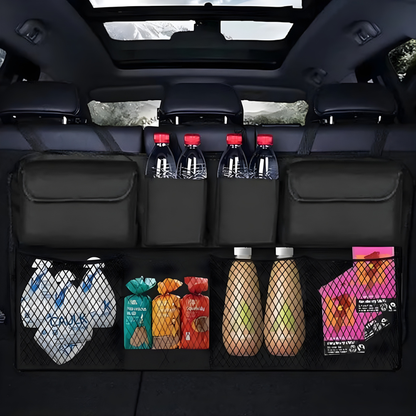 Car Trunk Organizer, Backseat Hanging Organizer With 8 Large Storage Bag Super Capacity