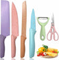 6 Pieces Kitchen Knife Set