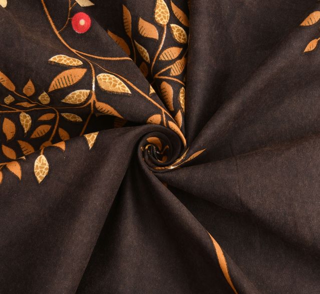 Premium Elastic Double Bedsheet with Two Pillow Covers (70X76X6 Inches)