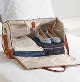 Convertible Bag for Travel - 2 in 1 Hanging Suitcase & Large Duffle Bag